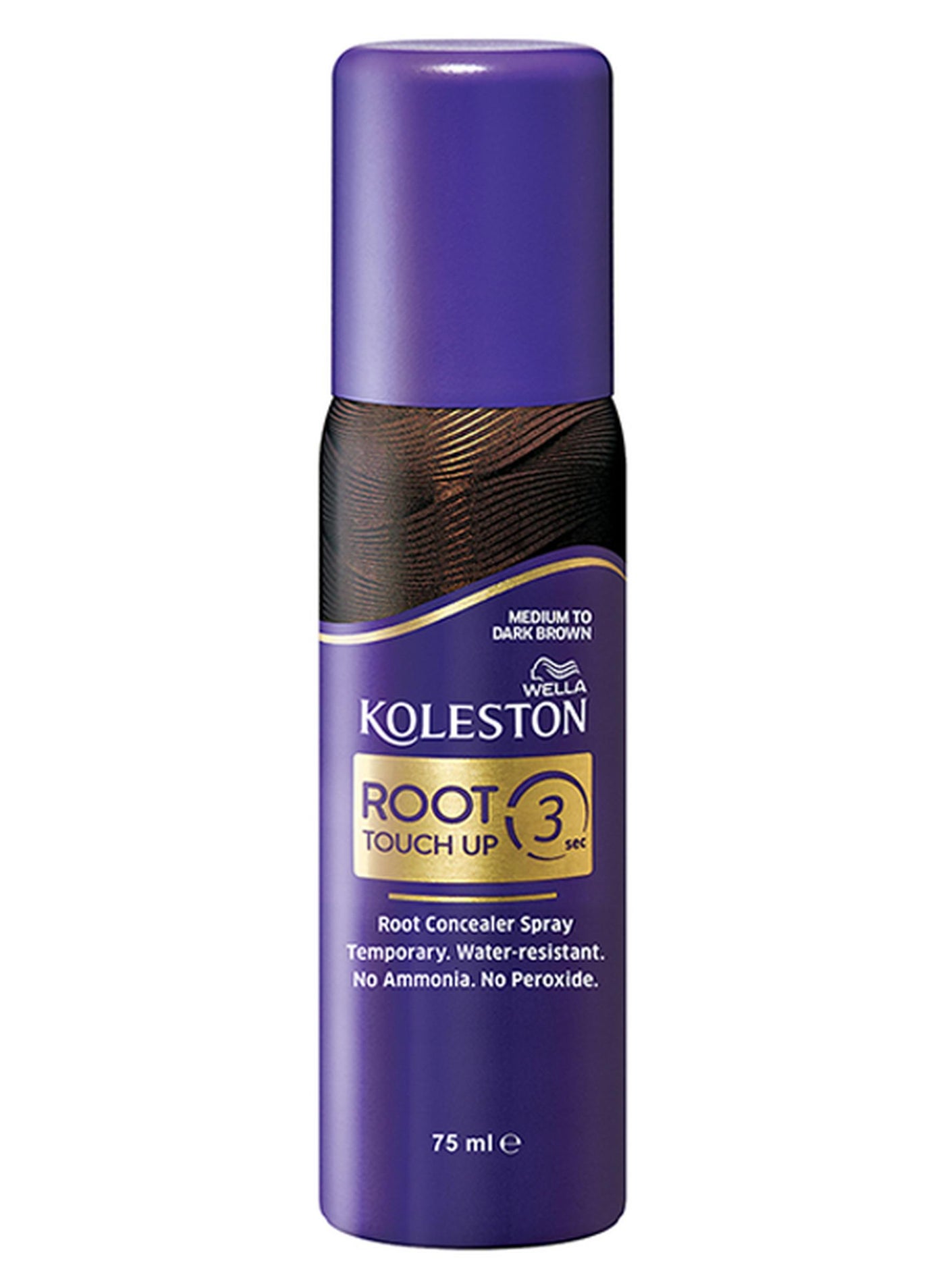 Koleston Root Touch Up Spray Medium to Dark Brown 75ml