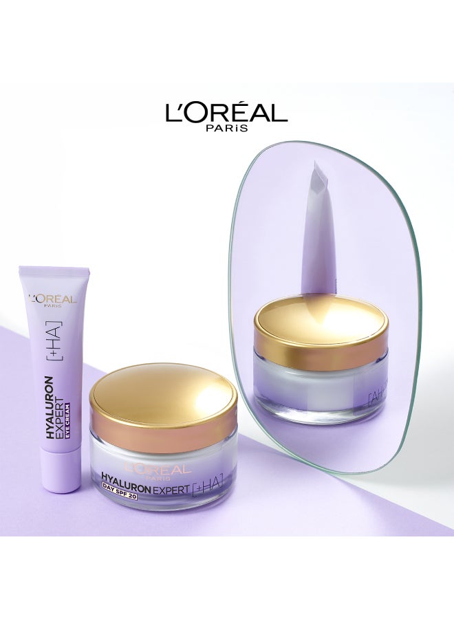 Hyaluron Expert Repluming Moisturizing Eye Cream - White 15ml - image 2
