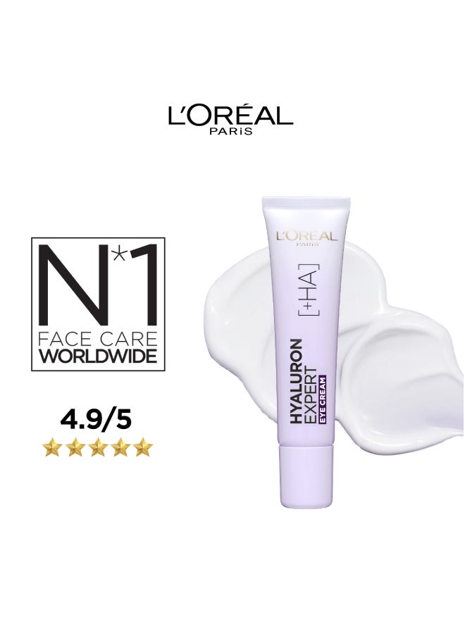 Hyaluron Expert Repluming Moisturizing Eye Cream - White 15ml - image 4