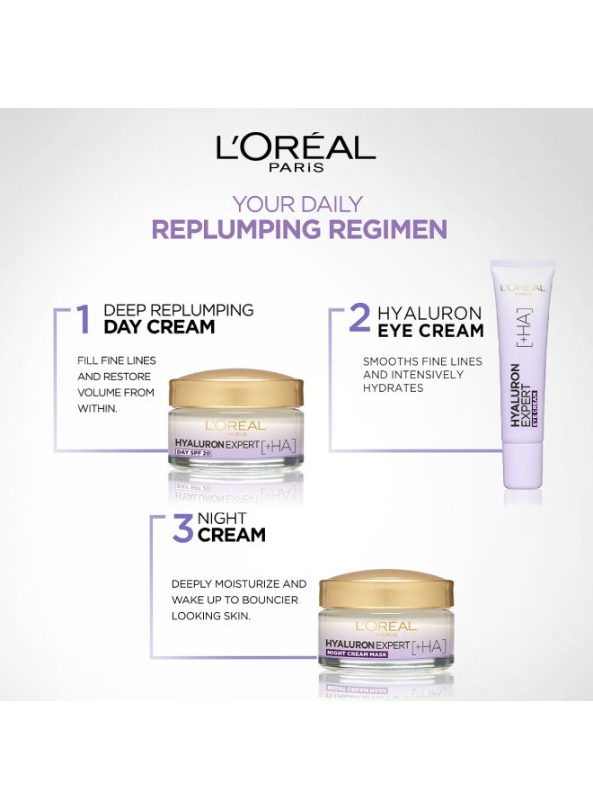 Hyaluron Expert Repluming Moisturizing Eye Cream - White 15ml - image 8