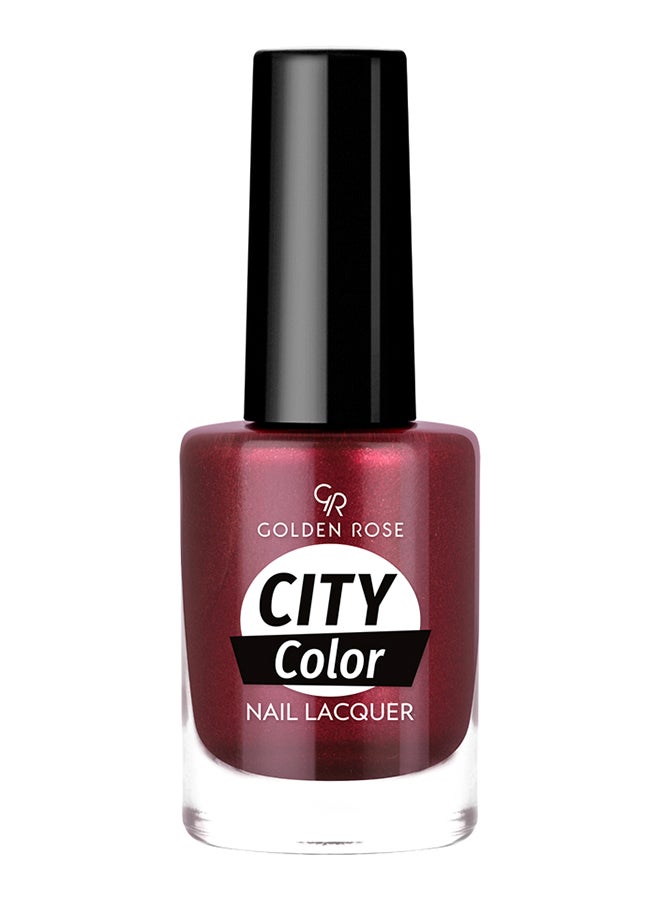 City Color Nail Polish Red