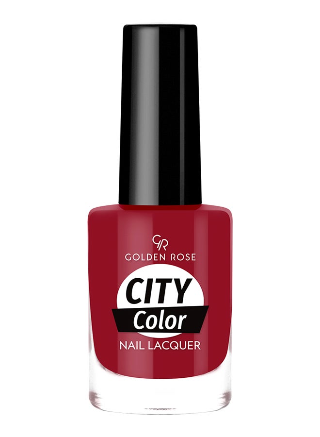 City Color Nail Polish Red