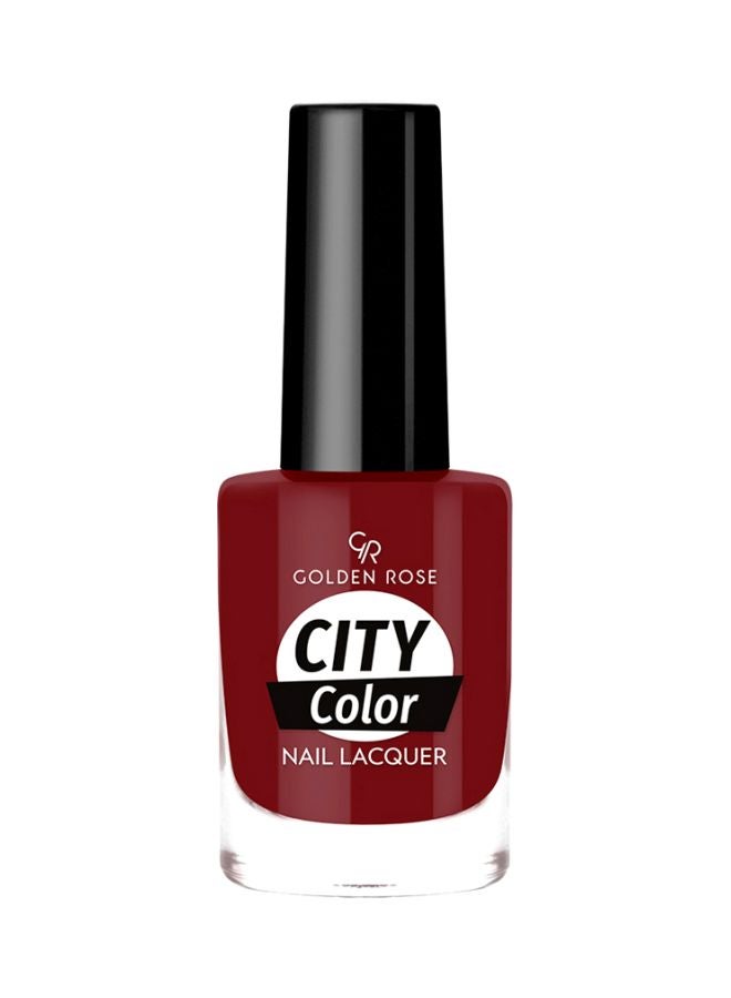 City Color Nail Polish Red