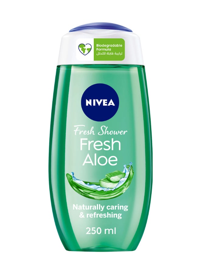 Natural Aloe Vera Shower Gel Fresh Scent 250ml