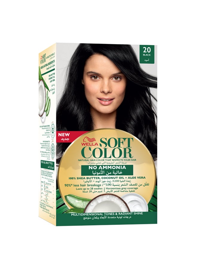 Soft Color Natural Instincts Hair Color 2/0 Black