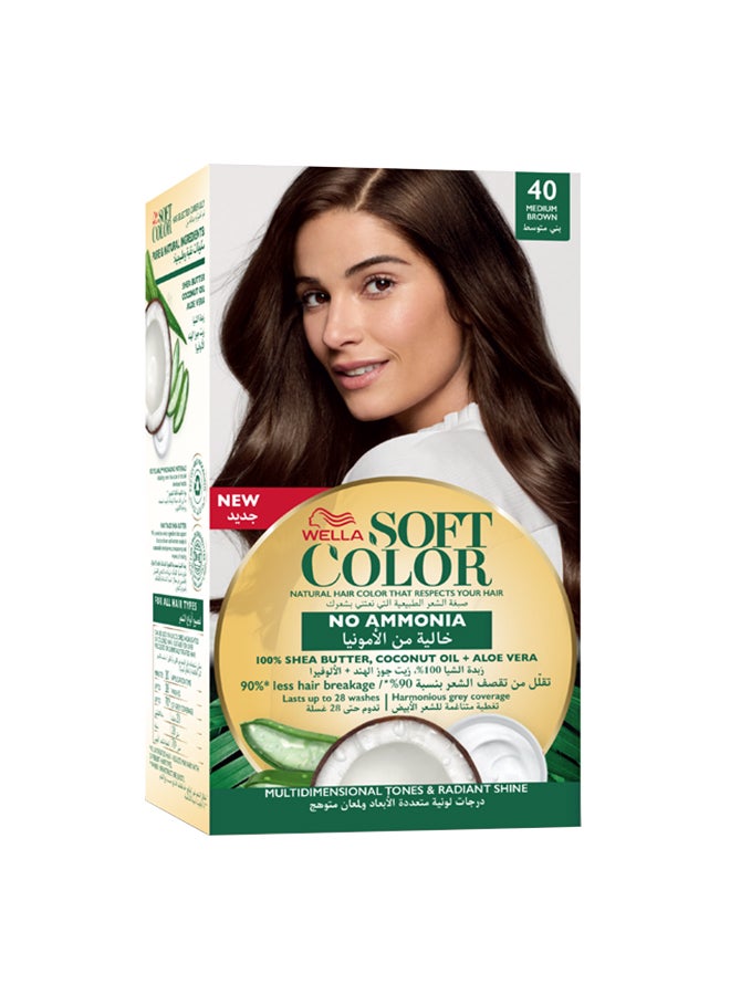 Soft Color Natural Instincts Hair Color 40 Medium Brown