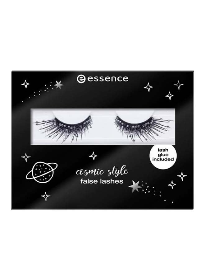 2-Piece Cosmic Style False Lashes Black