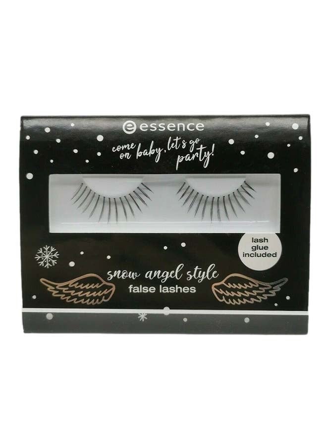 2-Piece Snow Style False Lashes Black