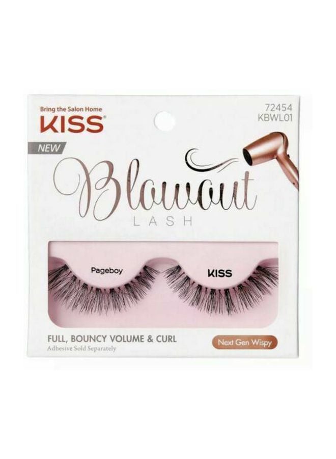 Pair Of Blowout Pageboy False Eyelashes Black