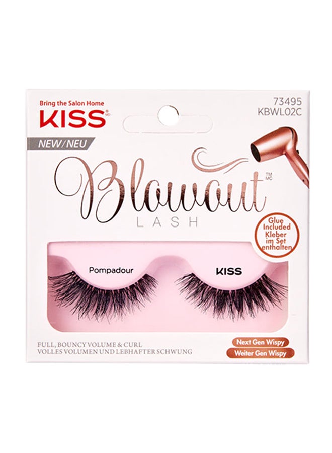 K**s Blowout Eye Lash Pompadour KBWL02C Black