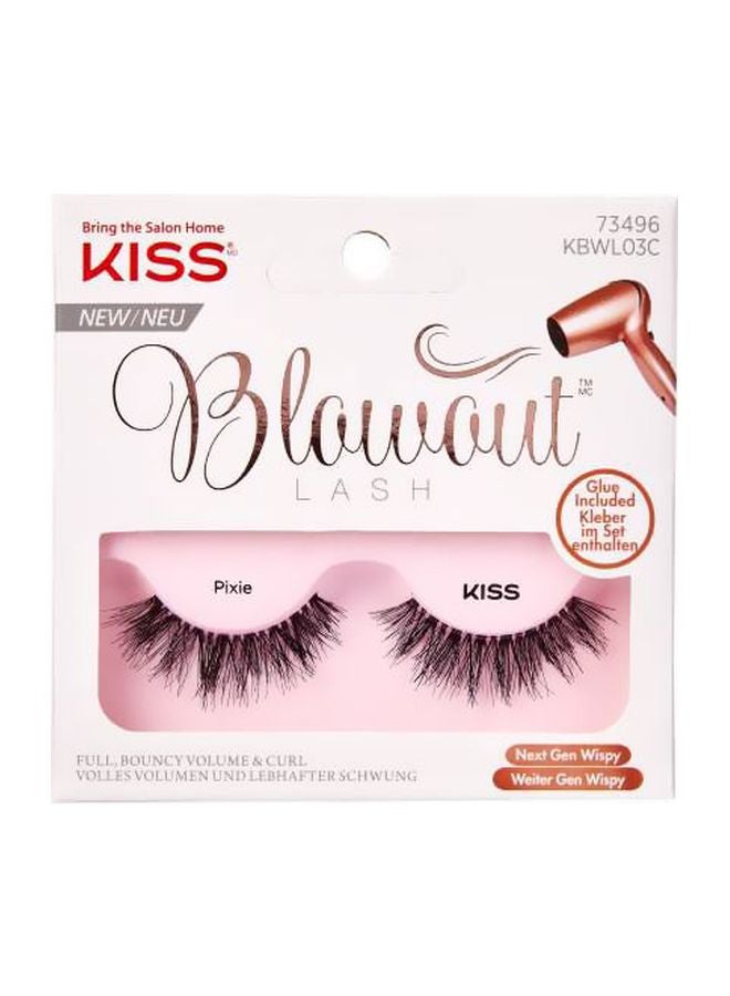 Pair Of Blowout Pixie Flase Eyelashes Black
