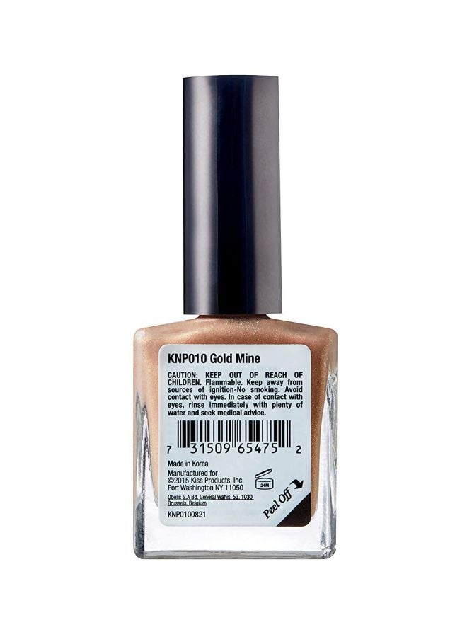 Gel Strong Nail Polish Gold Mine - image 2