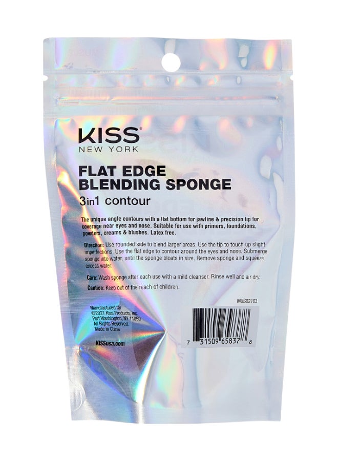 Flat Edge Makeup Sponge Pink - image 2