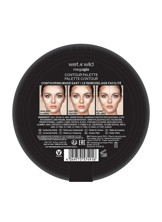 MegaGlo Contouring Palette E7491 Dulce De Leche - image 3