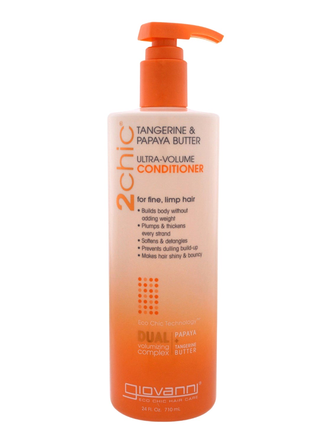 2chic Tangerine And Papaya Butter Ultra-Volume Conditioner 710ml