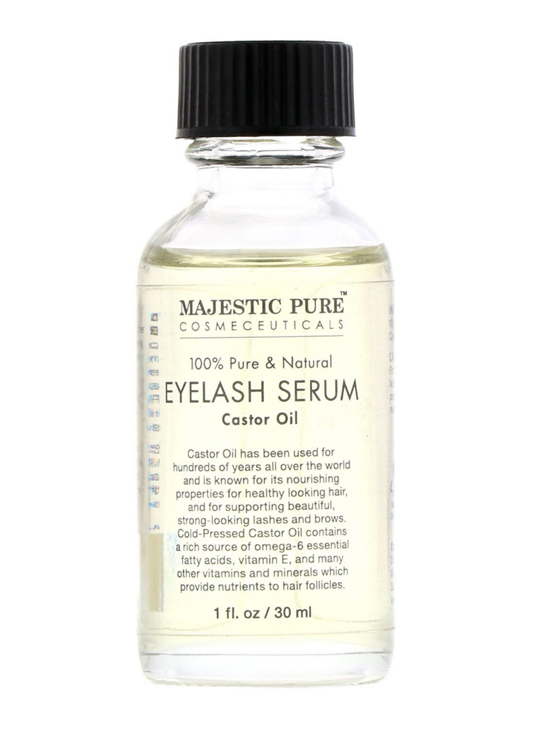 Natural Eyelash Serum Castor Oil 30ml
