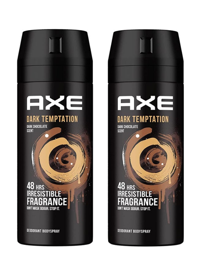 Deodorant Dark Temptation, Pack Of 2 150ml
