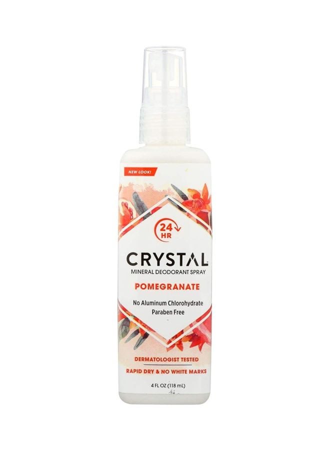 Pomegranate Mineral Deodorant Spray 118ml