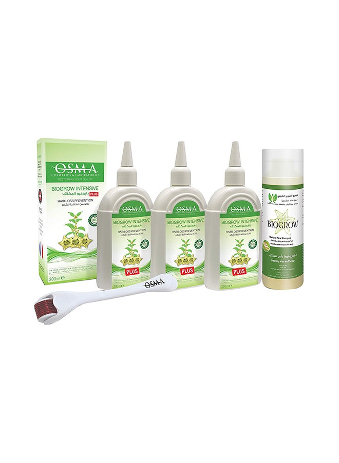 Intensive Hair Loss Prevention & Anti Dandruff Set Grey/White