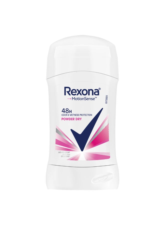 Women Antiperspirant Deodorant Stick Powder Dry 40grams