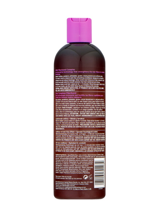 Shea Butter & Hibiscus Oil Anti-Frizz Shampoo - Strengthens Damaged Hair & Reduces Breakage with Fiberbond Complex 355ml - image 2