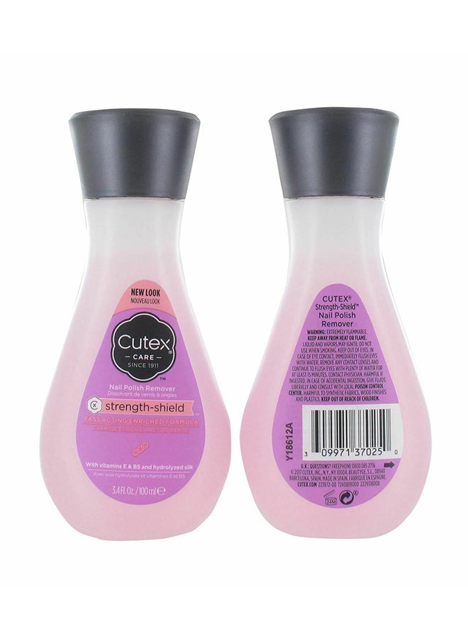 Nail Polish Remover Purple Strength Shield