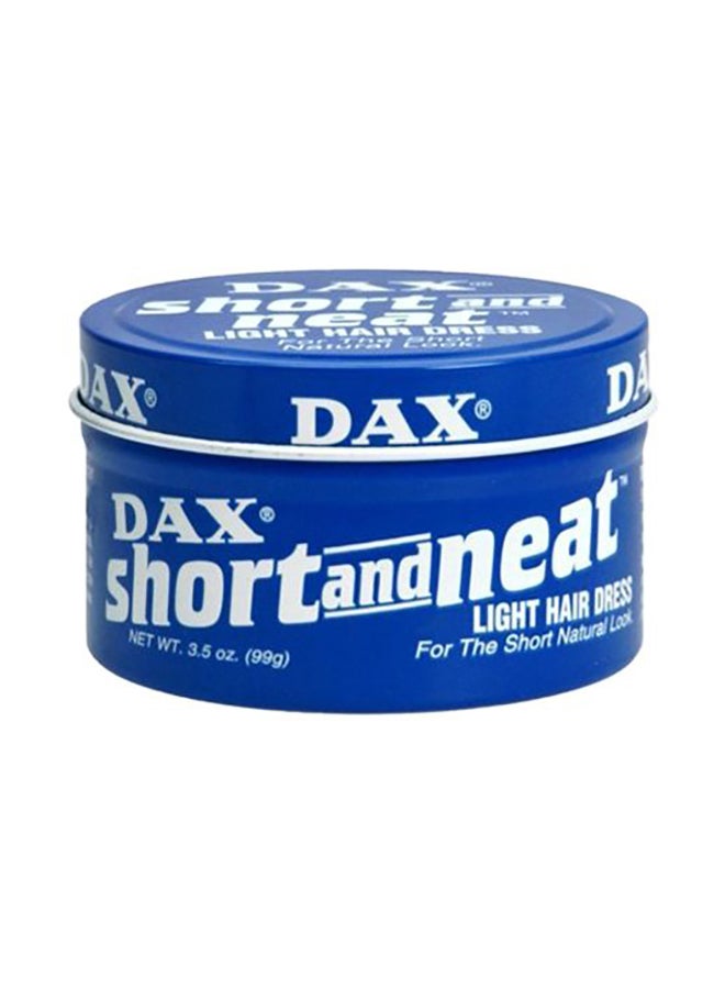 Short And Neat Light Hair Dress Cream 99grams