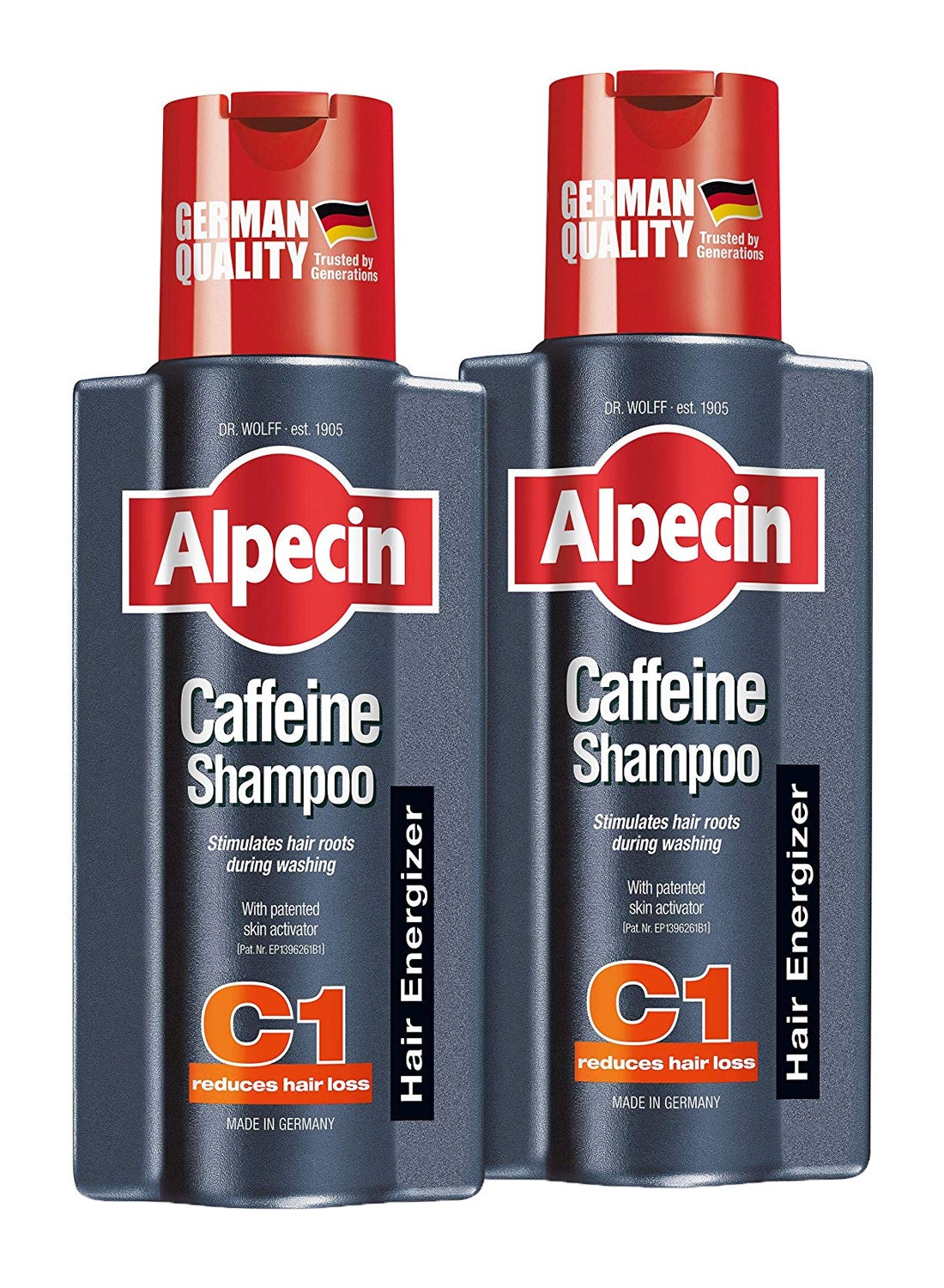 Pack Of 2 Hair Loss Caffeine Shampoo 2 x 250ml