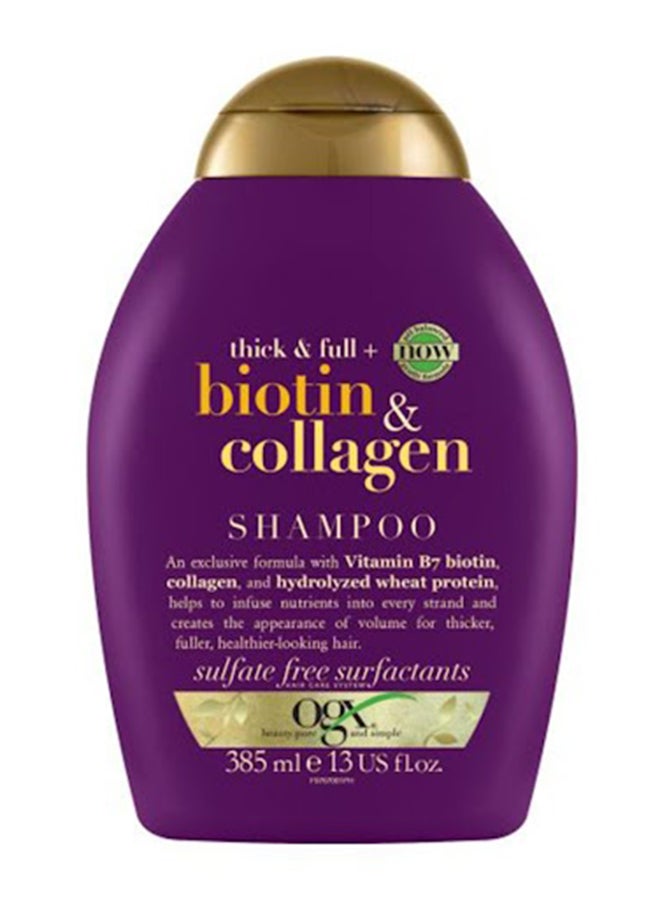 Thick And Full Plus Biotin And Collagen Shampoo 385ml