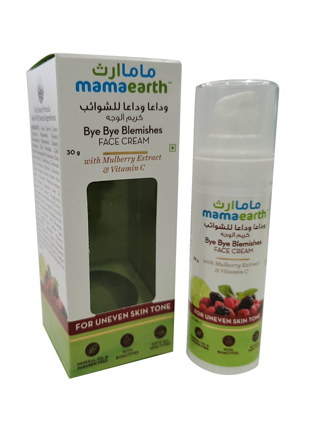 Bye Bye Blemishes Face Cream 30grams