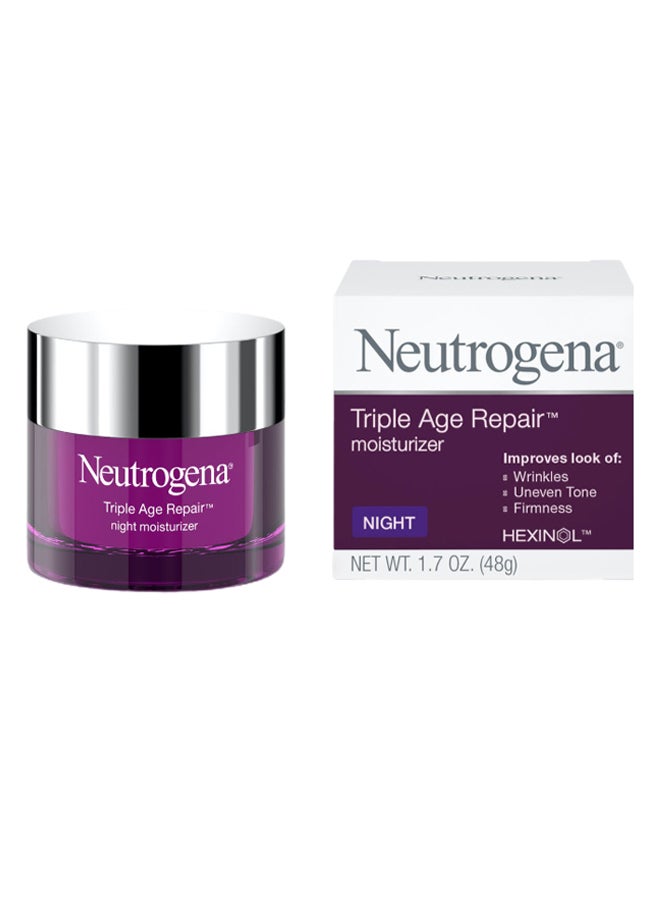 Triple Age Repair Night Moisturizer 1.7 ozounce