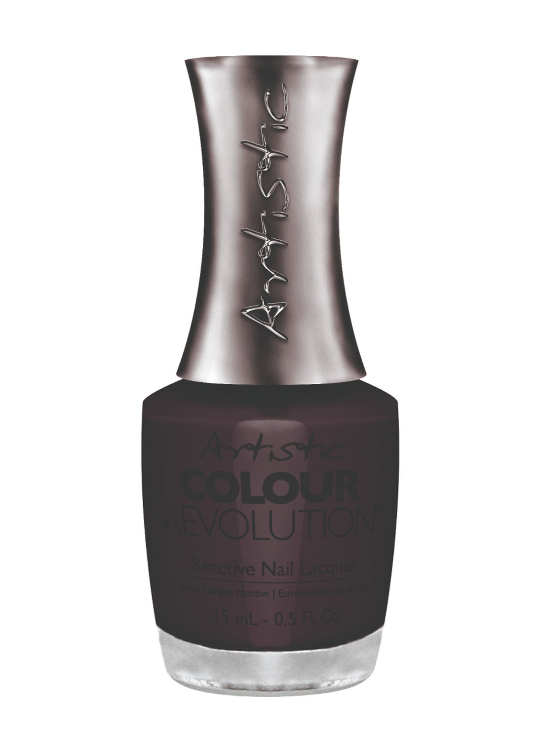 Revolution Reactive Glossy Nail Lacquer Burgundy Creme