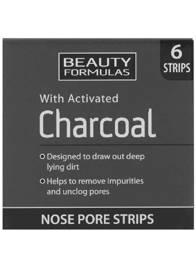 Activated Charcoal Nose Pore Strips 6 Count 15grams - image 3