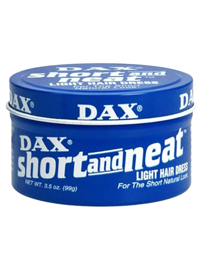 Short And Neat Light Hair Dress Cream 99grams