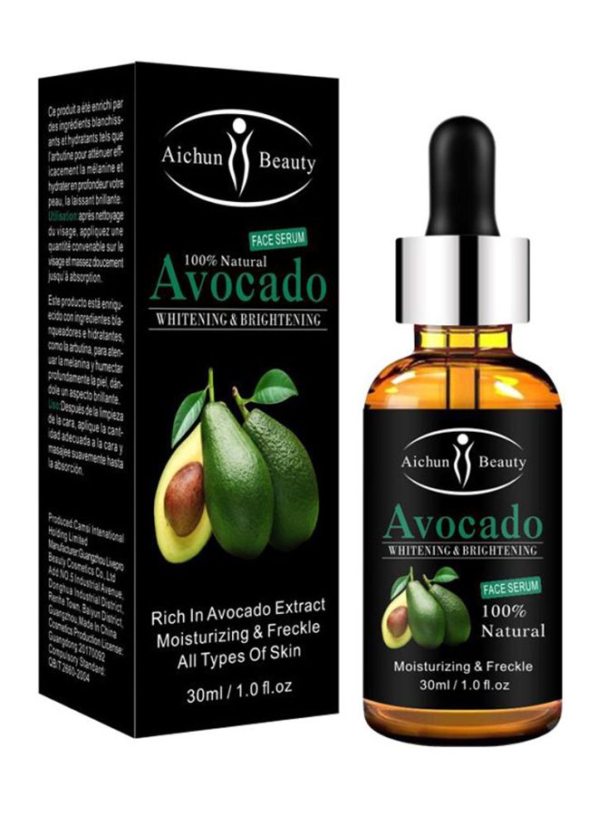 Avocado Whitening And Brightening Face Serum 30ml