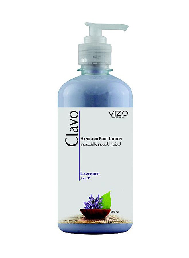 Clavo Hand And Foot Lotion Lavender 500ml