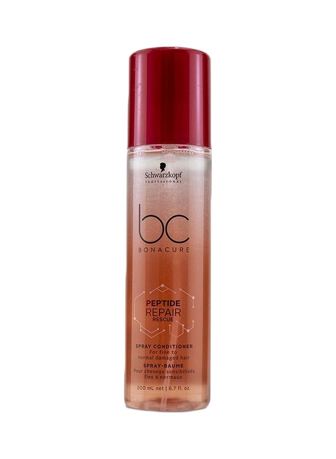 BC Bonacure Peptide Repair Rescue Spray Conditioner 200ml