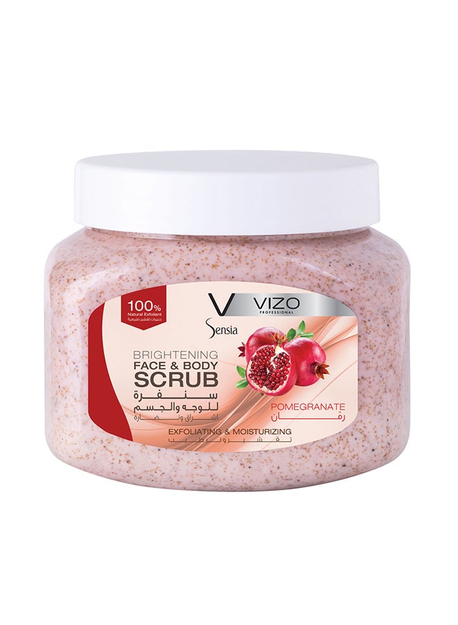 Sensia Face And Body Pomegranate Scrub 500ml