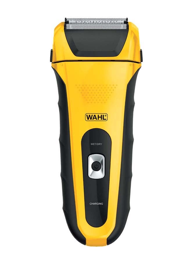 Life Proof Rechargeable Electric Shaver for Men – Waterproof Wet & Dry Use, Shockproof Design, Dual Floating Heads, Stainless Steel Blades, 90-Min Cordless Runtime, Quick Charge – 7061-127 Black/Yellow - image 3