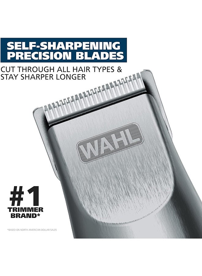 GroomsMan Beard And Stubble Cord/Cordless Trimmer Black - image 6