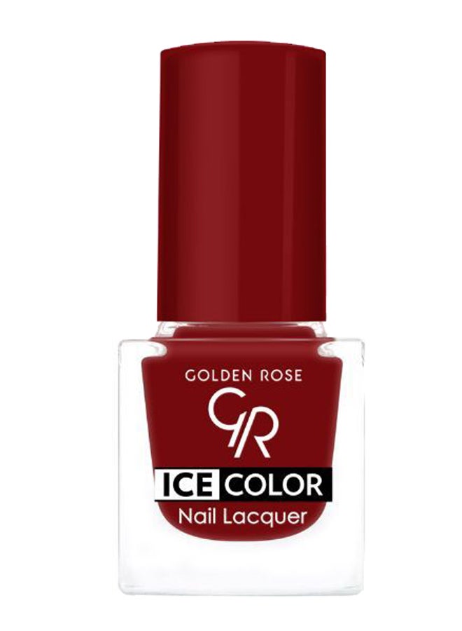 Ice Colour Nail Lacquer 127 Red