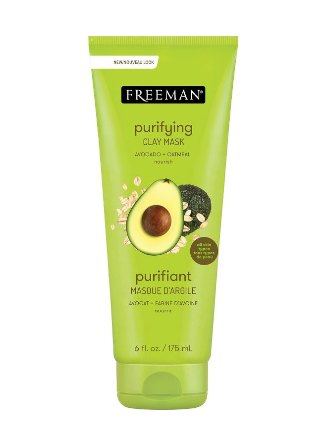 Avocado And Oatmeal Purifying Clay Mask 175ml