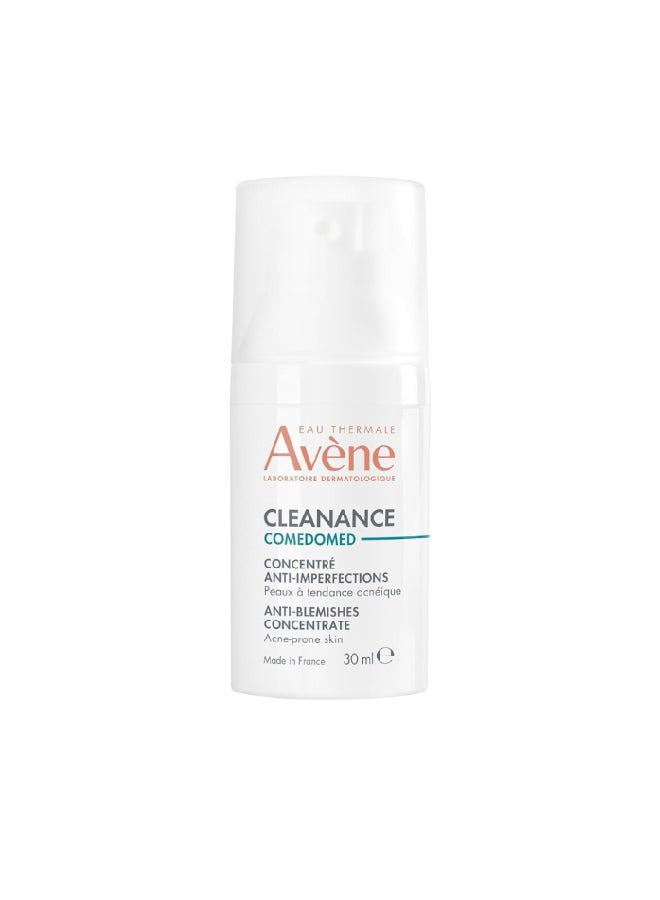 AVENE Cleanance - Comedomed - Reduces Imperfections & Excess Sebum - With Comedoclastin™ & Avène Thermal Spring Water - Non-Comedogenic, High-Tolerance Formula - Oily, Blemish-Prone Skin - 30 ml White 30ml