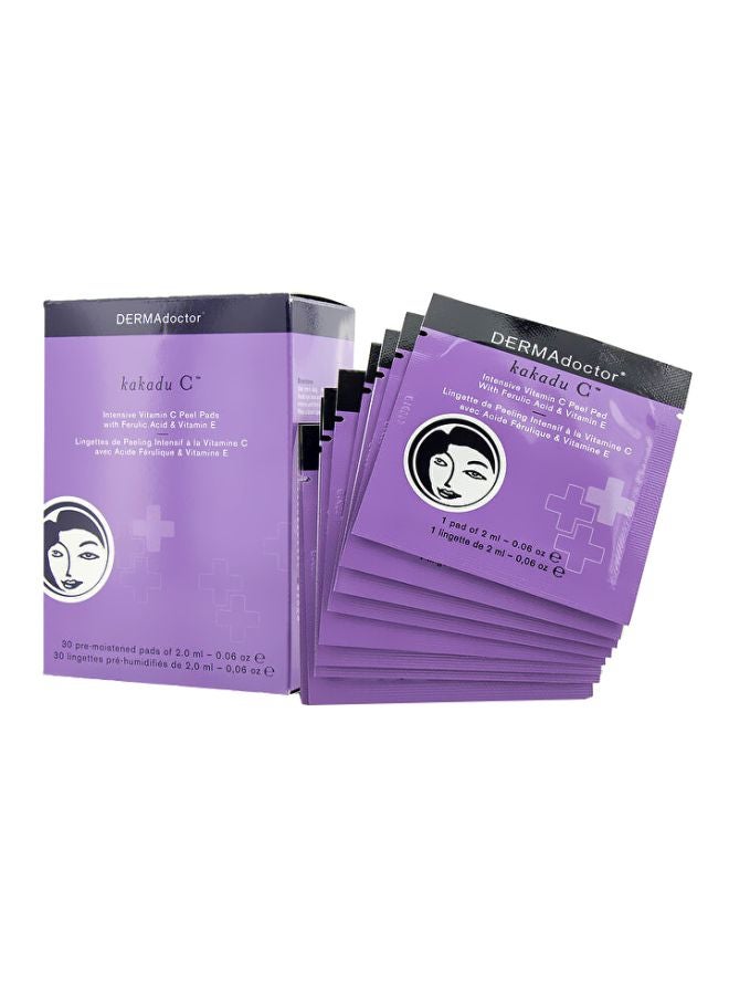 30-Piece Kakadu C Intensive Vitamin C Peel Pads 2ml