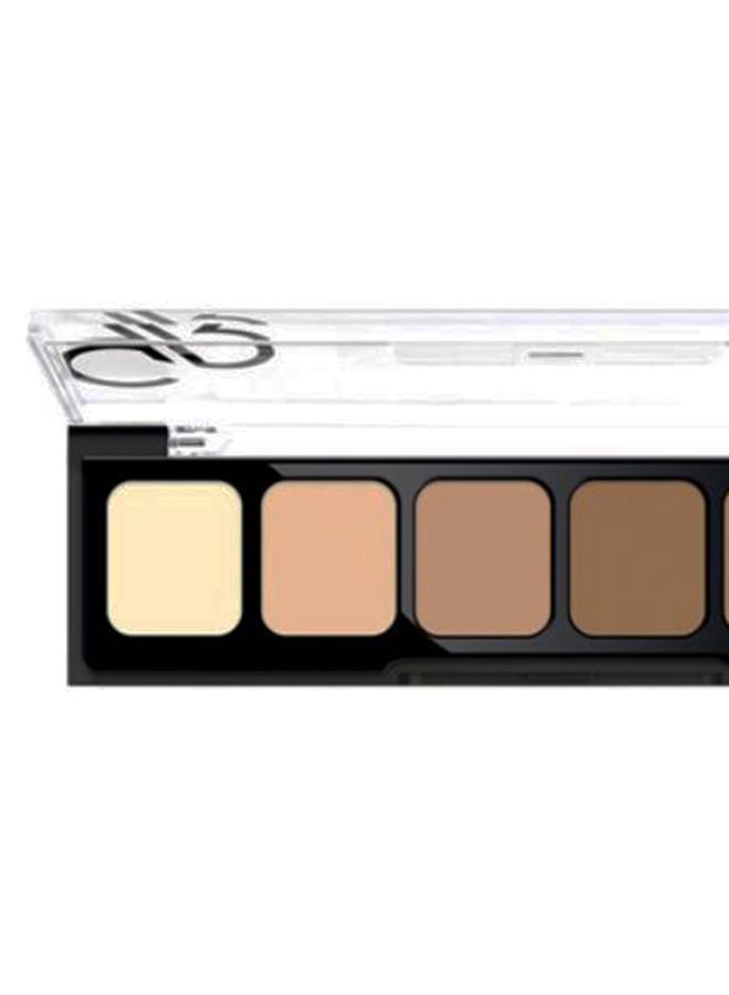6-Shade Cream Concealer Palette Multicolour - image 2