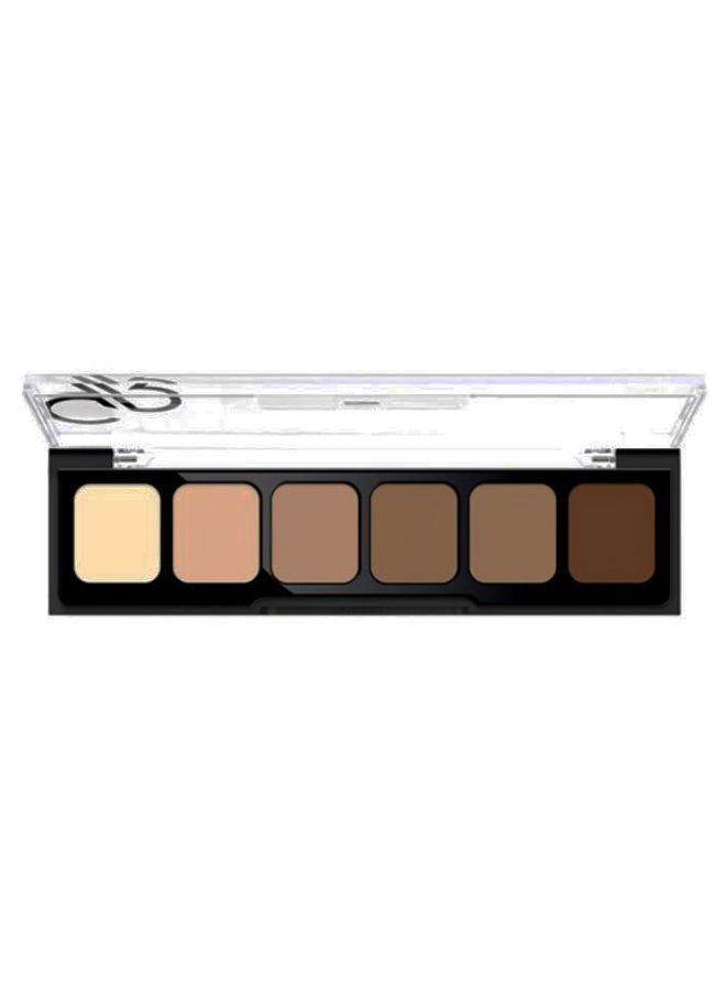 6-Shade Cream Concealer Palette Multicolour