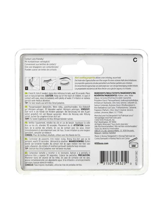 Strip Lash Adhesive With Aloe Black - image 4