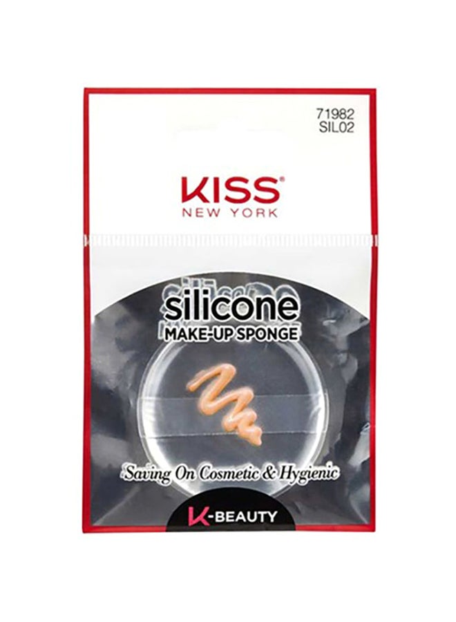 Silicone Sponge Round Clear