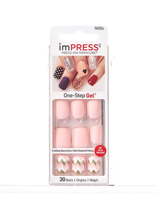 Broadway Impress Accent Nails Moonshine Multicolour