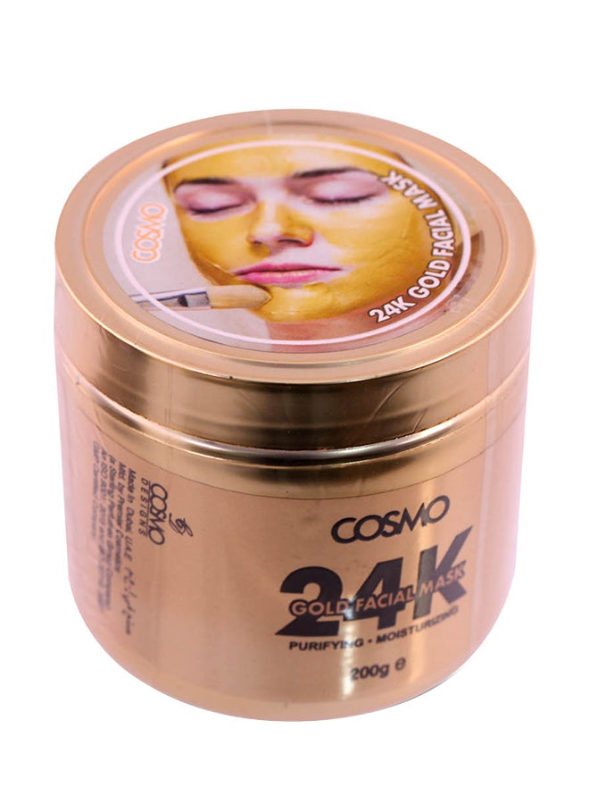 24K Gold Facial Mask  200Gm 165ml